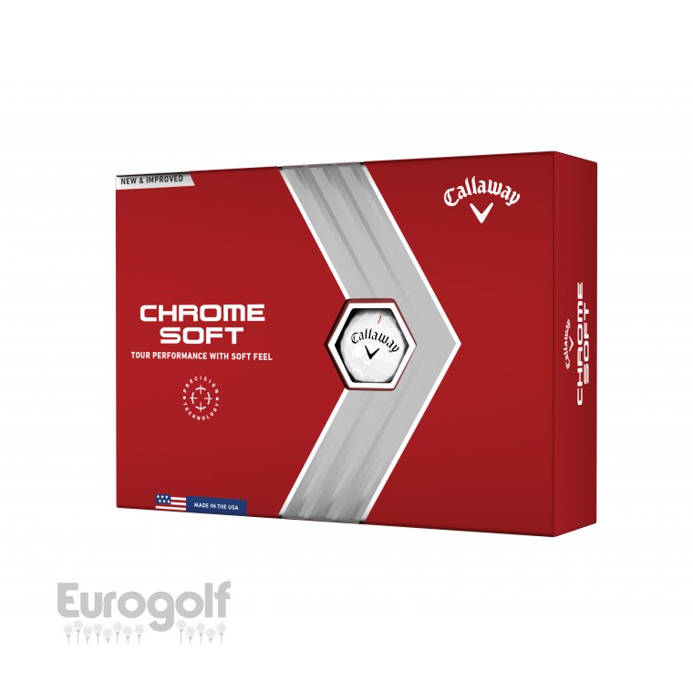 Logoté - Corporate golf produit Chromesoft de Callaway  Image n°1