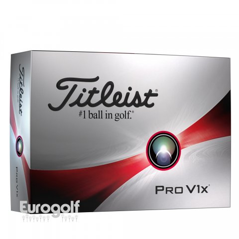 Logoté - Corporate golf produit ProV1x de Titleist 