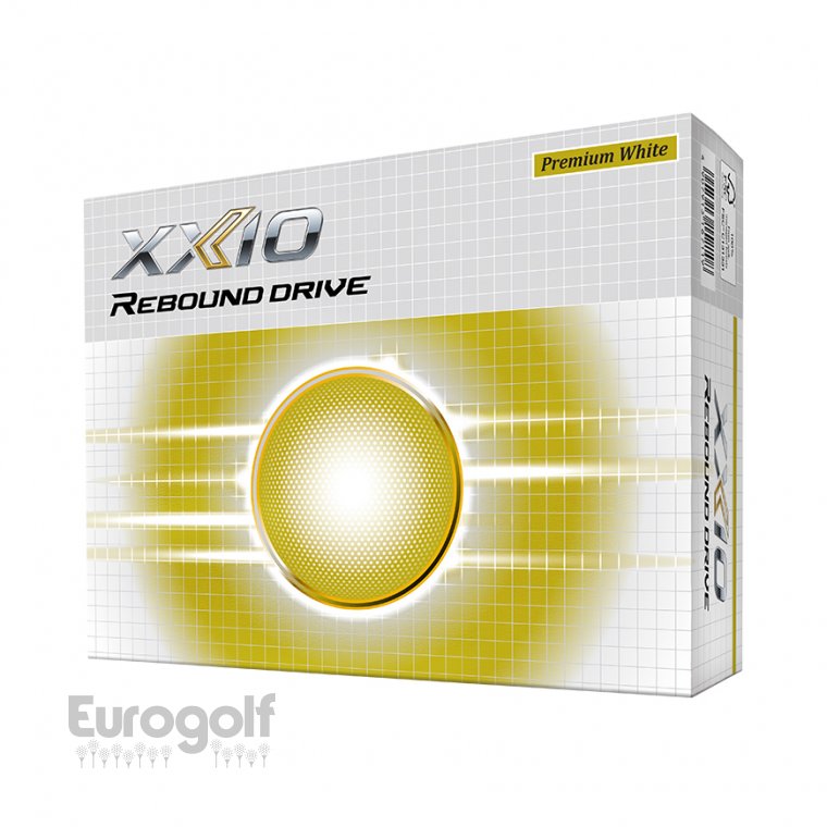 Balles golf produit Rebound Drive Prenium White de XXIO  Image n°1