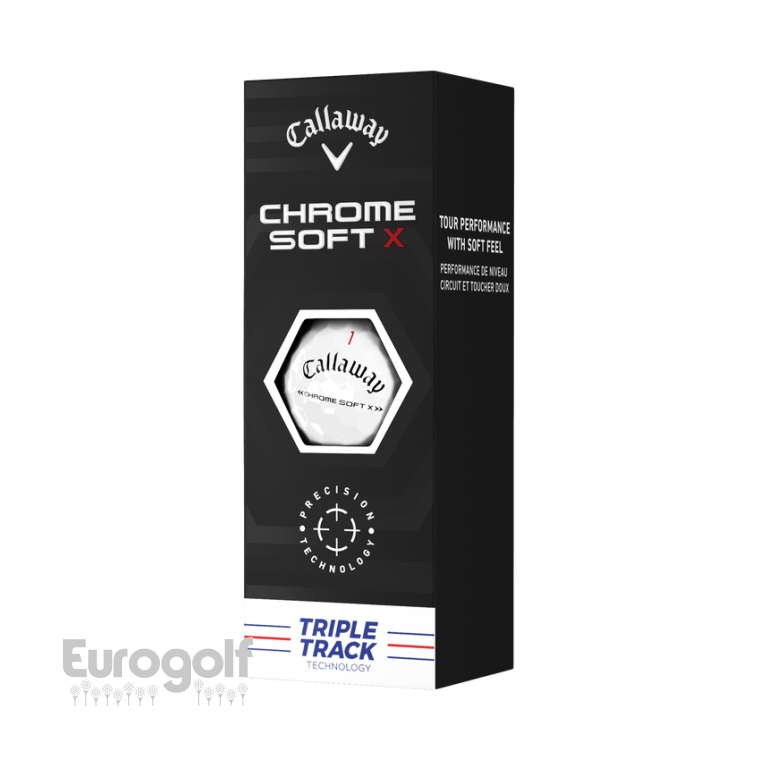 Logoté - Corporate golf produit Chromesoft X de Callaway  Image n°6