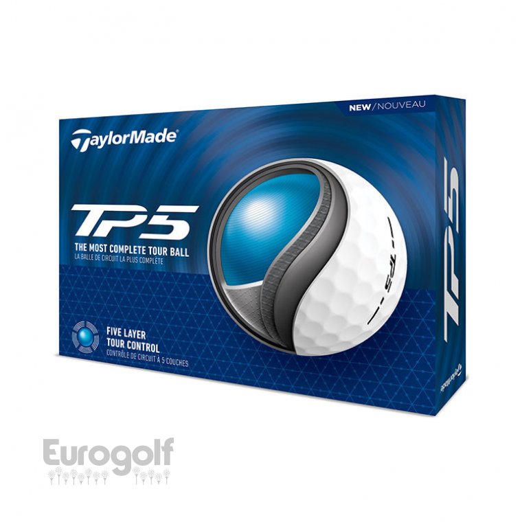 Logoté - Corporate golf produit TP5 de TaylorMade  Image n°1