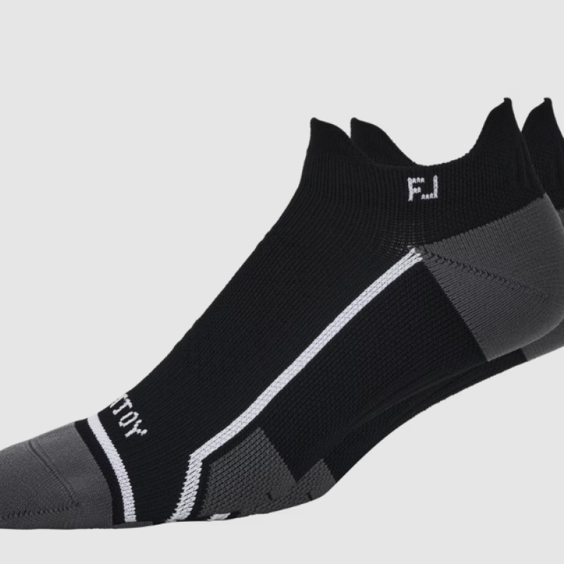 Footjoy | Chaussettes Roll Tab Noir Tech D,R,Y