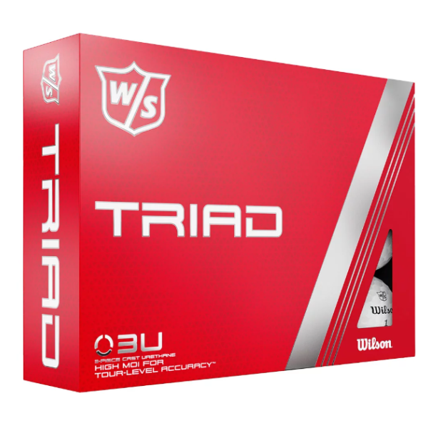 Wilson | Balles Staff Triad Blanche