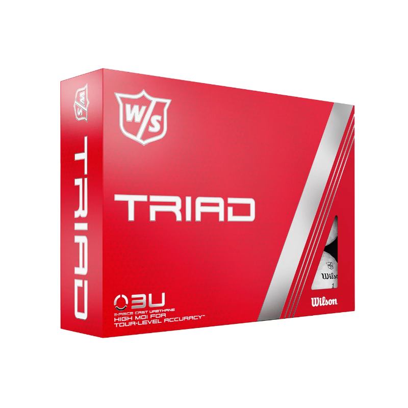 Wilson | Balles Staff Triad Blanche