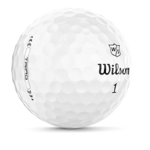 Wilson | Balles Staff Triad Blanche