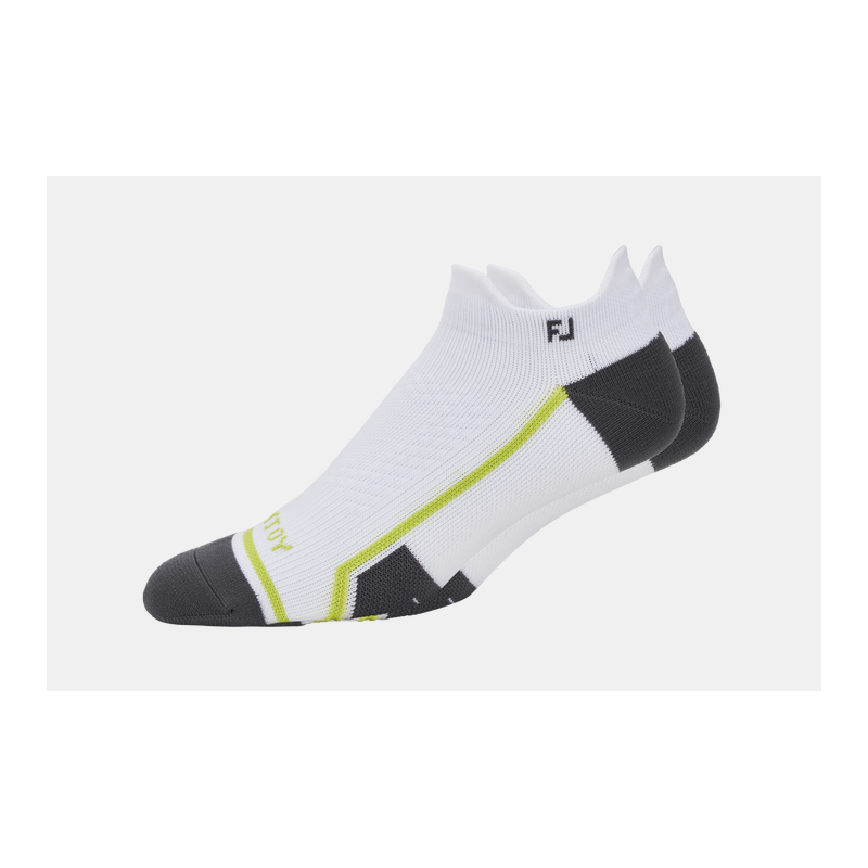 Footjoy | Chaussettes Roll Tab Tech D,R,Y, Blanc