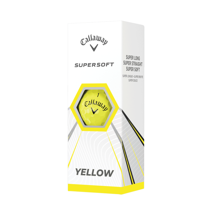 Callaway | Balles Supersoft Jaune