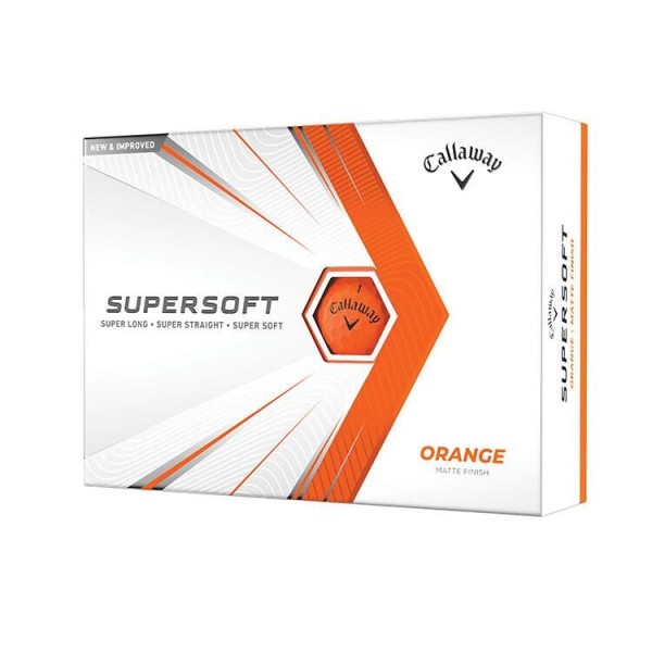 Callaway | Balles Supersoft Orange Mate
