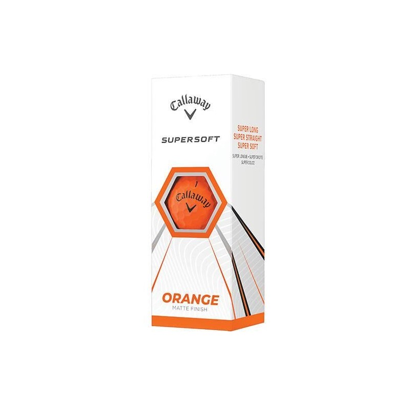 Callaway | Balles Supersoft Orange Mate