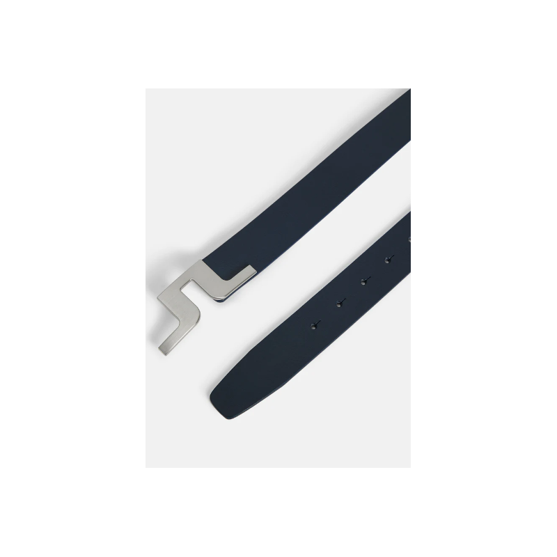 J.Lindeberg | Ceinture Bridger Leather Homme Bleu Marine 34/38
