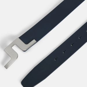 J.Lindeberg | Ceinture Bridger Leather Homme Bleu Marine 34/38