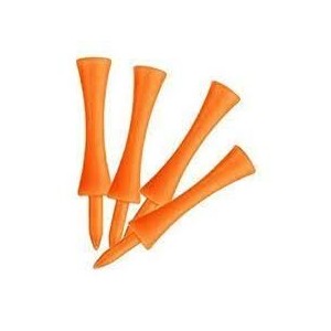 Eurogolf | Tees plastiques orange 70mm