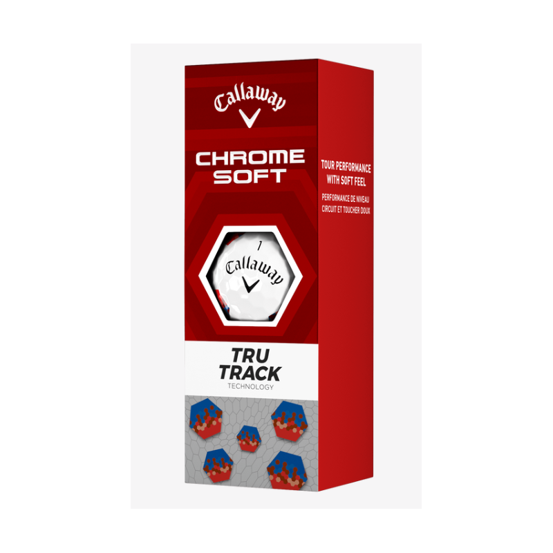Callaway | Balles Chrome soft TruTrack
