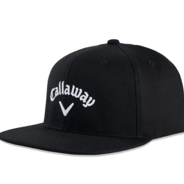 CASQUETTE HW CG FLAT BILL BLK 22