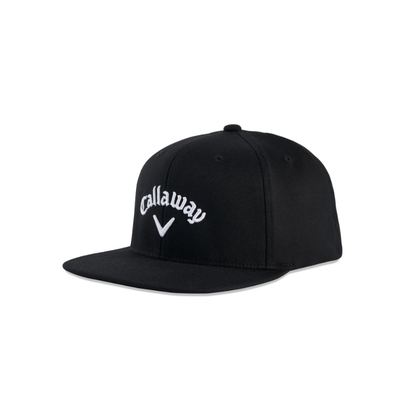 CASQUETTE HW CG FLAT BILL BLK 22