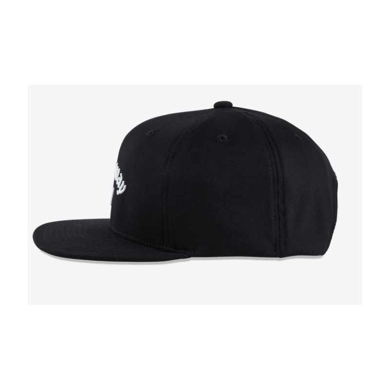 CASQUETTE HW CG FLAT BILL BLK 22