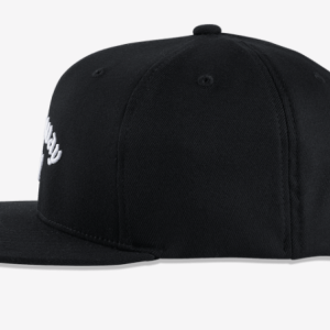 CASQUETTE HW CG FLAT BILL BLK 22
