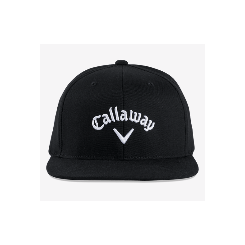 CASQUETTE HW CG FLAT BILL BLK 22
