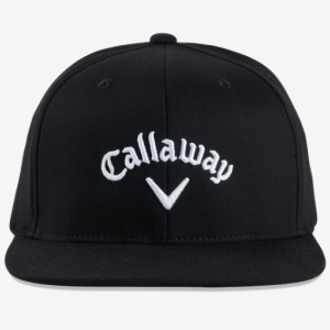 CASQUETTE HW CG FLAT BILL BLK 22