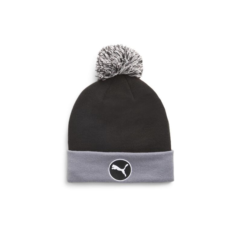 Puma | Bonnet Pom Beanie Noir, Gris