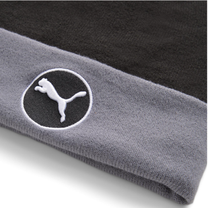 Puma | Bonnet Pom Beanie Noir, Gris