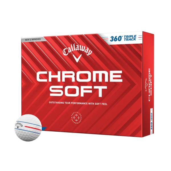 Callaway | Balles Chrome Soft 360 Triple Track