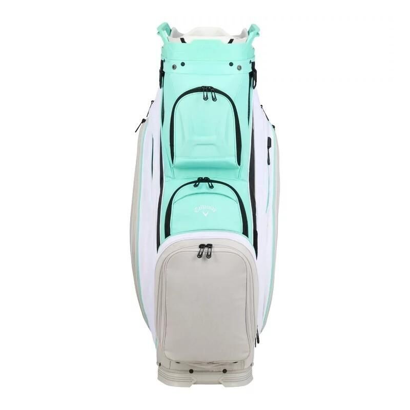 Callaway | Sac Chariot Org 14 Aqua/Blanc/Argent