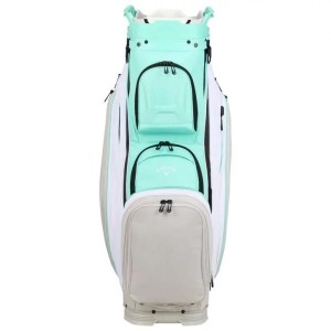 Callaway | Sac Chariot Org 14 Aqua/Blanc/Argent
