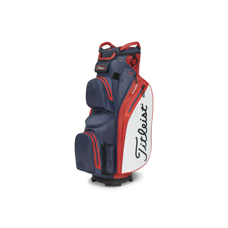 Titleist | Sac Chariot Cart 14 Stadry Marine/Rouge/Blanc