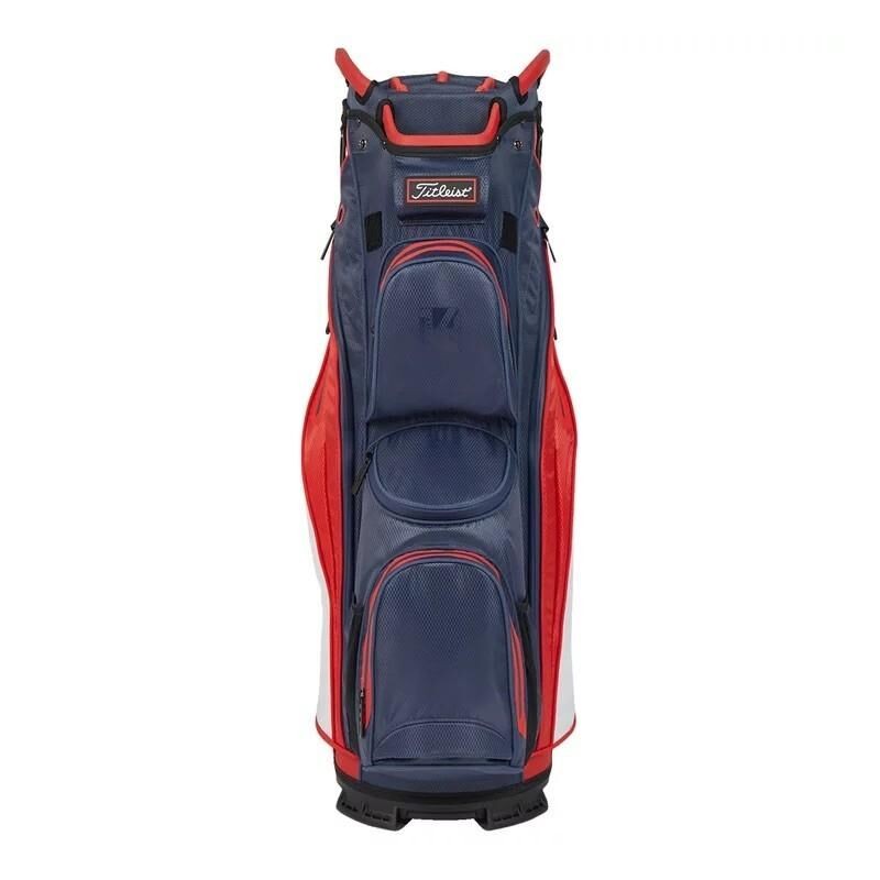 Titleist | Sac Chariot Cart 14 Stadry Marine/Rouge/Blanc