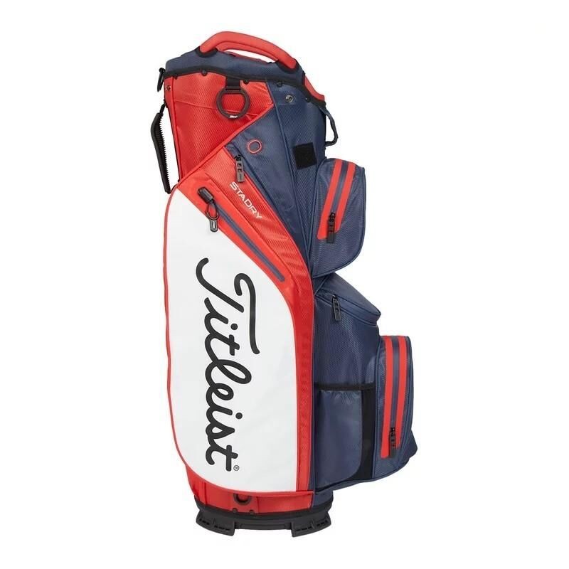 Titleist | Sac Chariot Cart 14 Stadry Marine/Rouge/Blanc