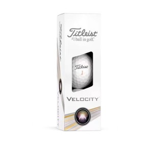 Titleist | Balles 2024 Velocity Blanche