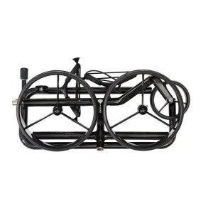 Jucad | Chariot Manuel Carbon Shine Noir brillant