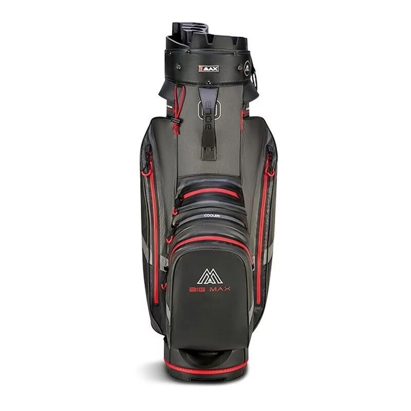Big Max | Sac Chariot Aqua Silen 4 Anthracite-Noir-Rouge