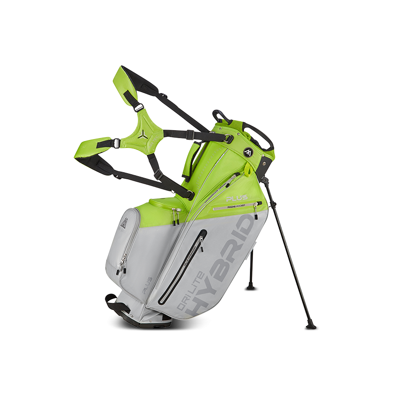 Big Max | Sac Trépieds Dril Hyb Plus Lime-Argent