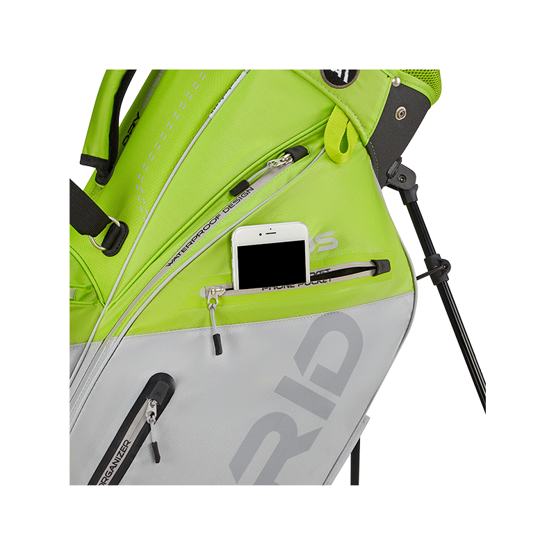 Big Max | Sac Trépieds Dril Hyb Plus Lime-Argent