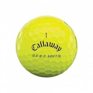 Callaway | Balles ERC Soft Triple Track Jaune