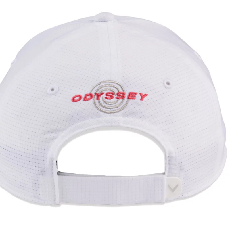 Callaway | Casquette CG WMN Stitch Magnet Blanc, Corail