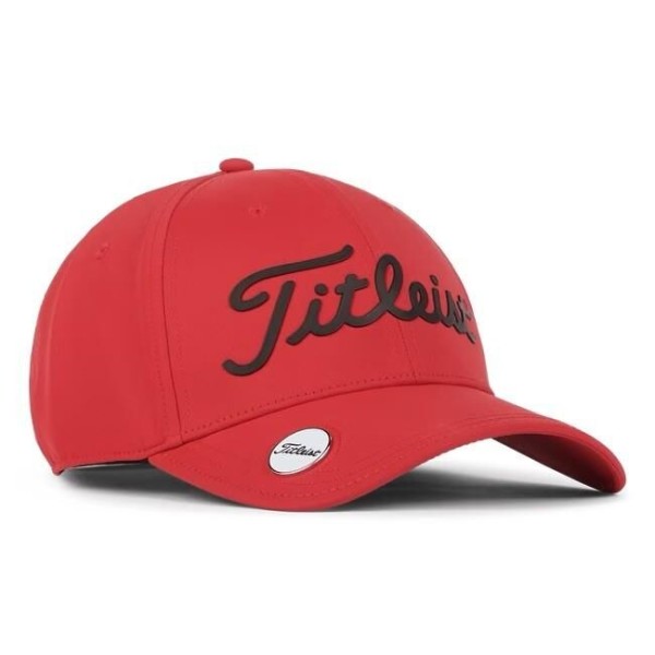 Titleist | Casquette Players Performance Ball Marker Rouge/Noir