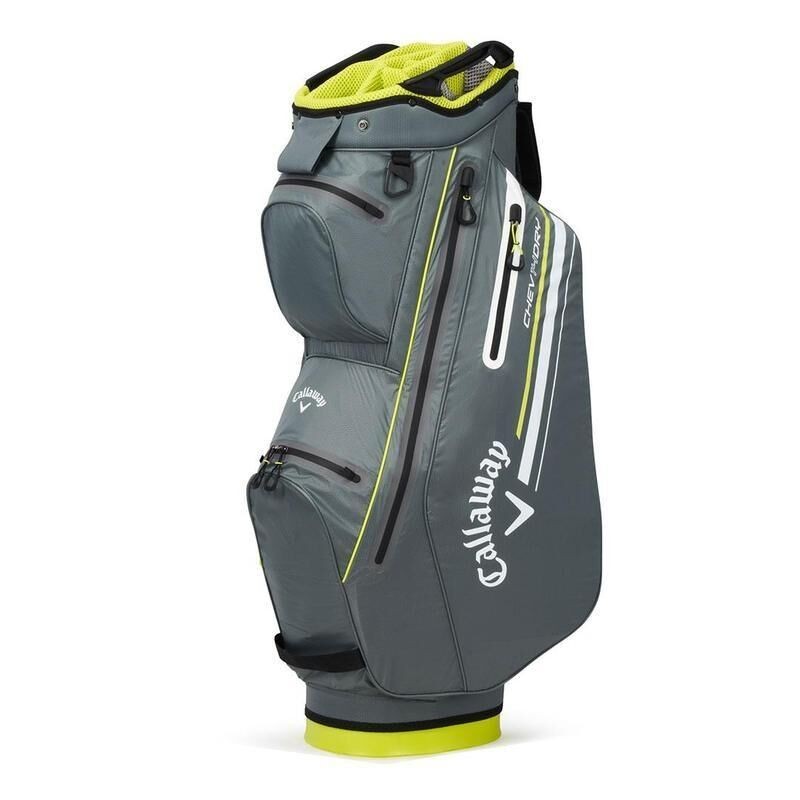 Callaway | Sac chariot Chev Dry 14 Charbon/Jaune