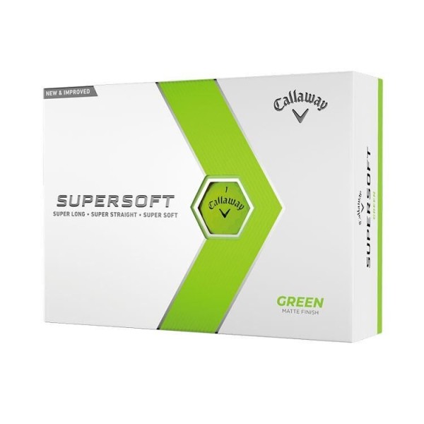 Callaway | Balles Supersoft Vert