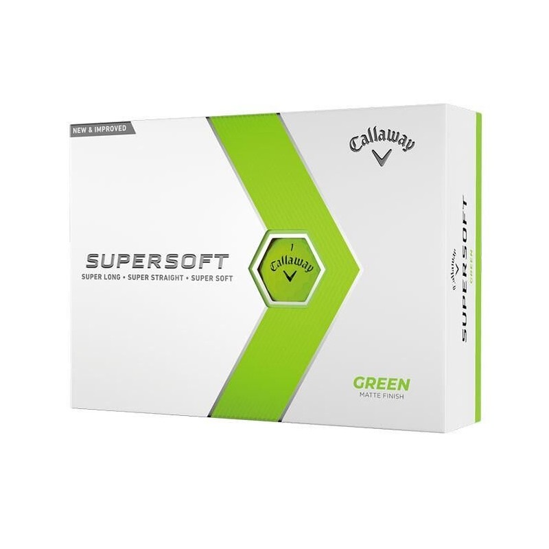 Callaway | Balles Supersoft Vert