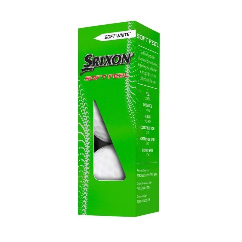 Srixon | Balles Soft Feel 13 Blanc