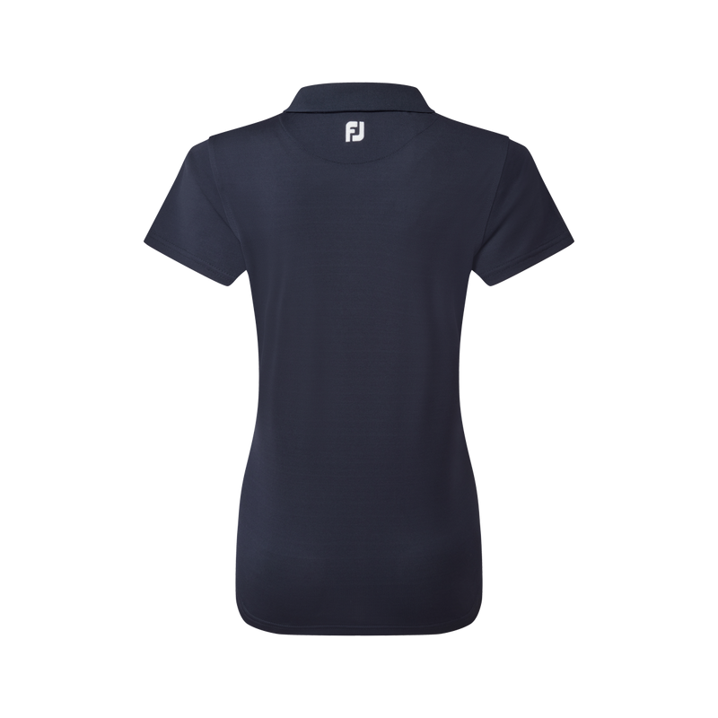 Footjoy | Polo Stretch Pique Solid Marine Femme