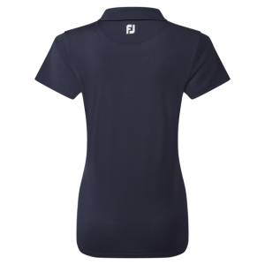 Footjoy | Polo Stretch Pique Solid Marine Femme