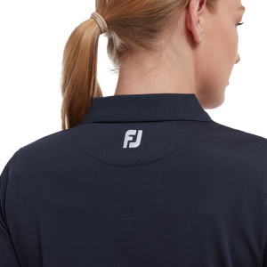 Footjoy | Polo Stretch Pique Solid Marine Femme
