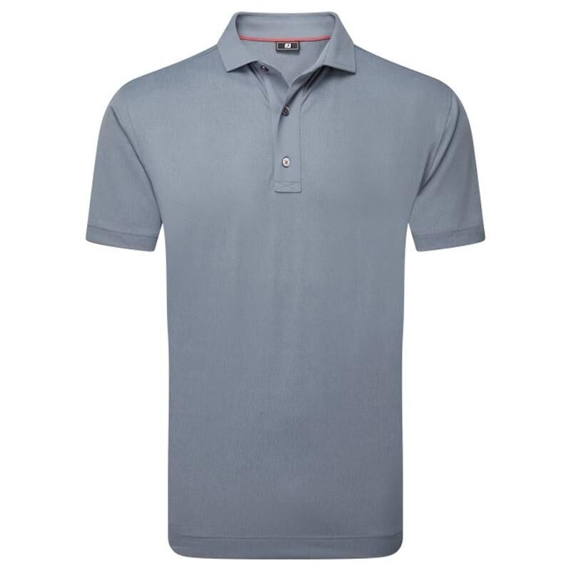 Footjoy | Polo En Fil D'Ecosse Impression Texturée