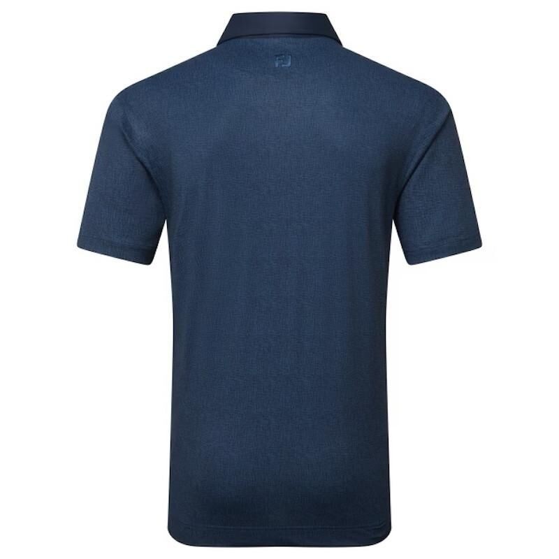Footjoy | Polo En Fil D'Ecosse Impression Texturée