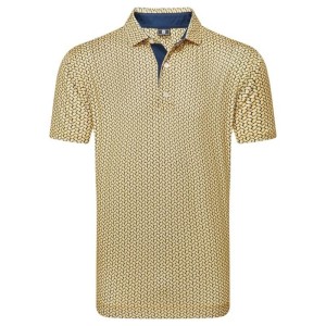 Footjoy | Polo En Fil D'Écosse Imprimé Citron Citrus Print Lisle