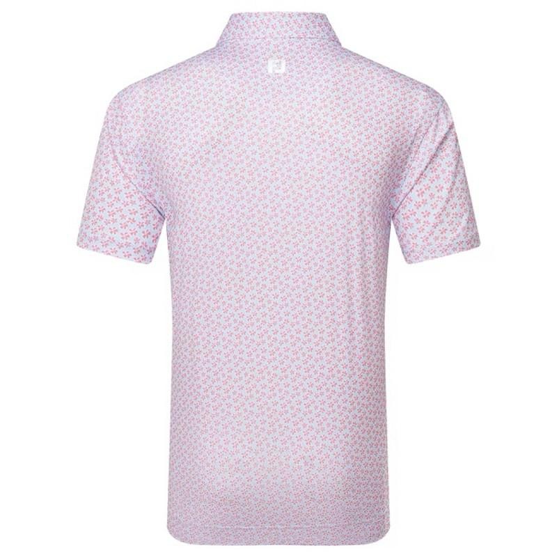 Footjoy | Polo Footjoy En Fil D'Écosse Impression Florale